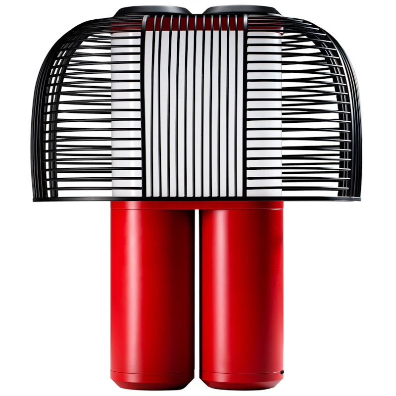 Yasuke Tischlampe, Rot / Schwarz