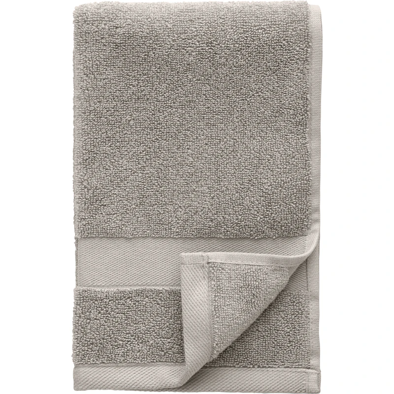 Alva Handtuch 2-er Set 30x50 cm, Hellgrau