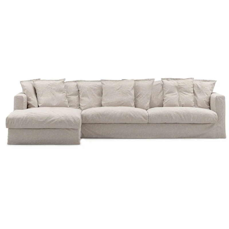 Bezug Für Le Grand Air 3-Sitzer-Sofa Leinen, Natural Blonde