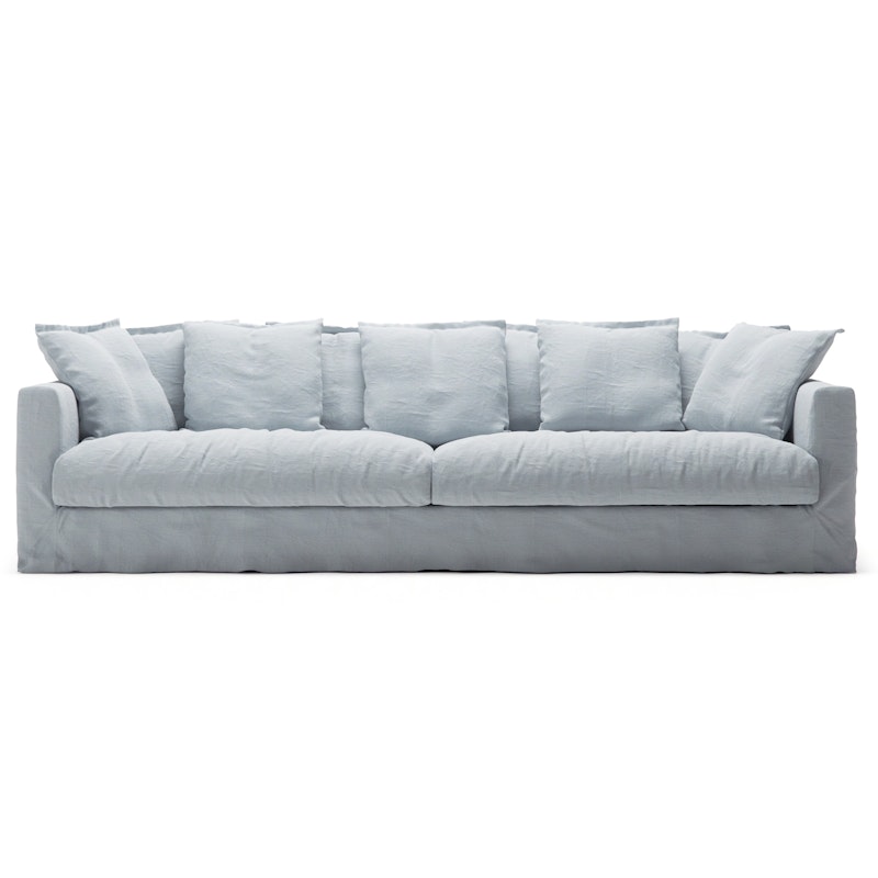 Bezug Für Le Grand Air 4-Sitzer-Sofa Leinen, Nordic Sky