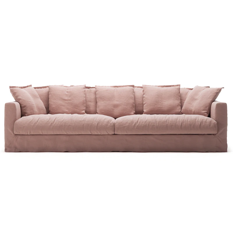 Bezug Für Le Grand Air 4-Sitzer-Sofa Leinen, Tender Blush