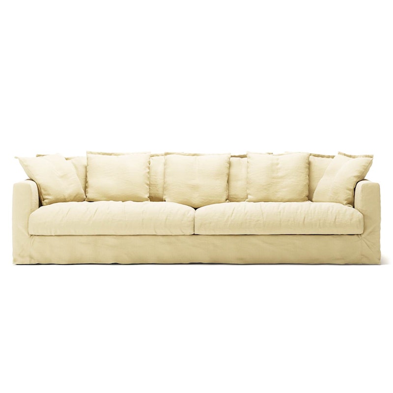 Bezug Für Le Grand Air 4-Sitzer-Sofa Leinen, Morning Glow