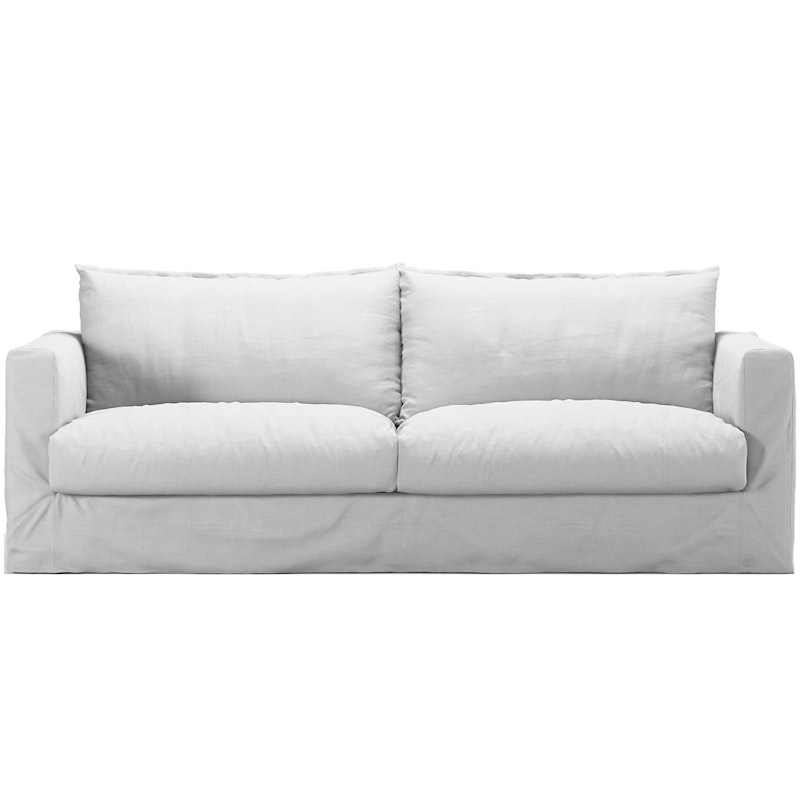 Bezug Für Le Grand Air Nou 3-Sitzer-Sofa Baumwolle, Weiß