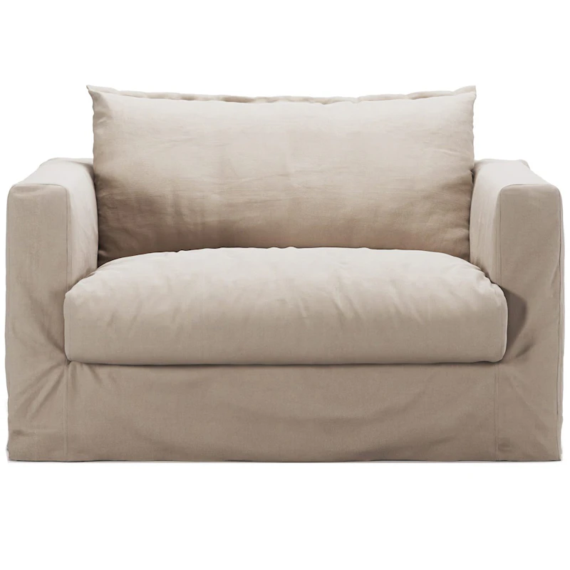 Bezug Für Le Grand Air Nou Liebessitz Baumwolle, Beige