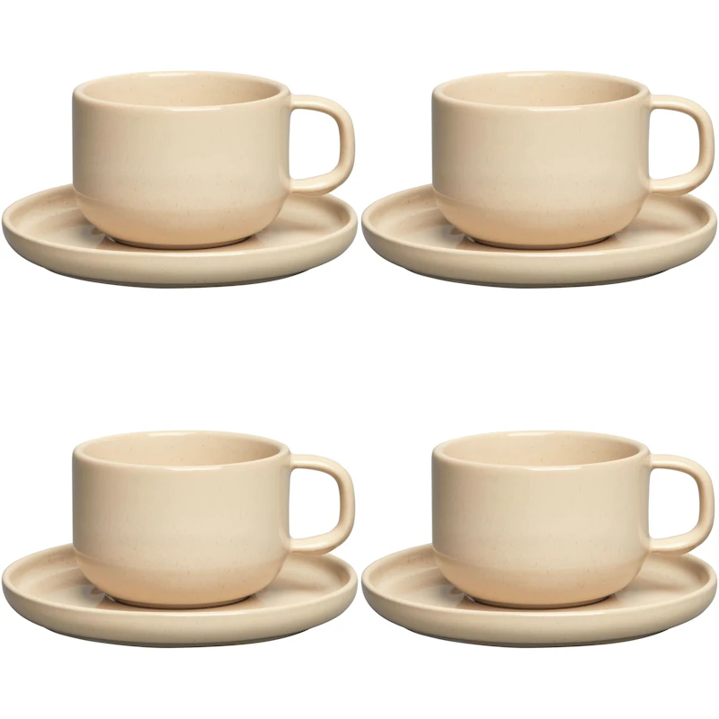 BON Teetasse 4-er Set, Beige