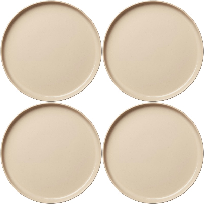 BON Teller 28 cm 4-er Set, Beige