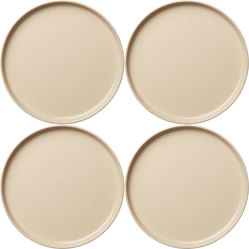 BON Teller 28 cm 4-er Set, Beige