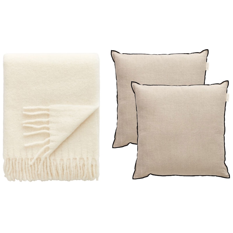 Cozy Set 3-er Set, Beige