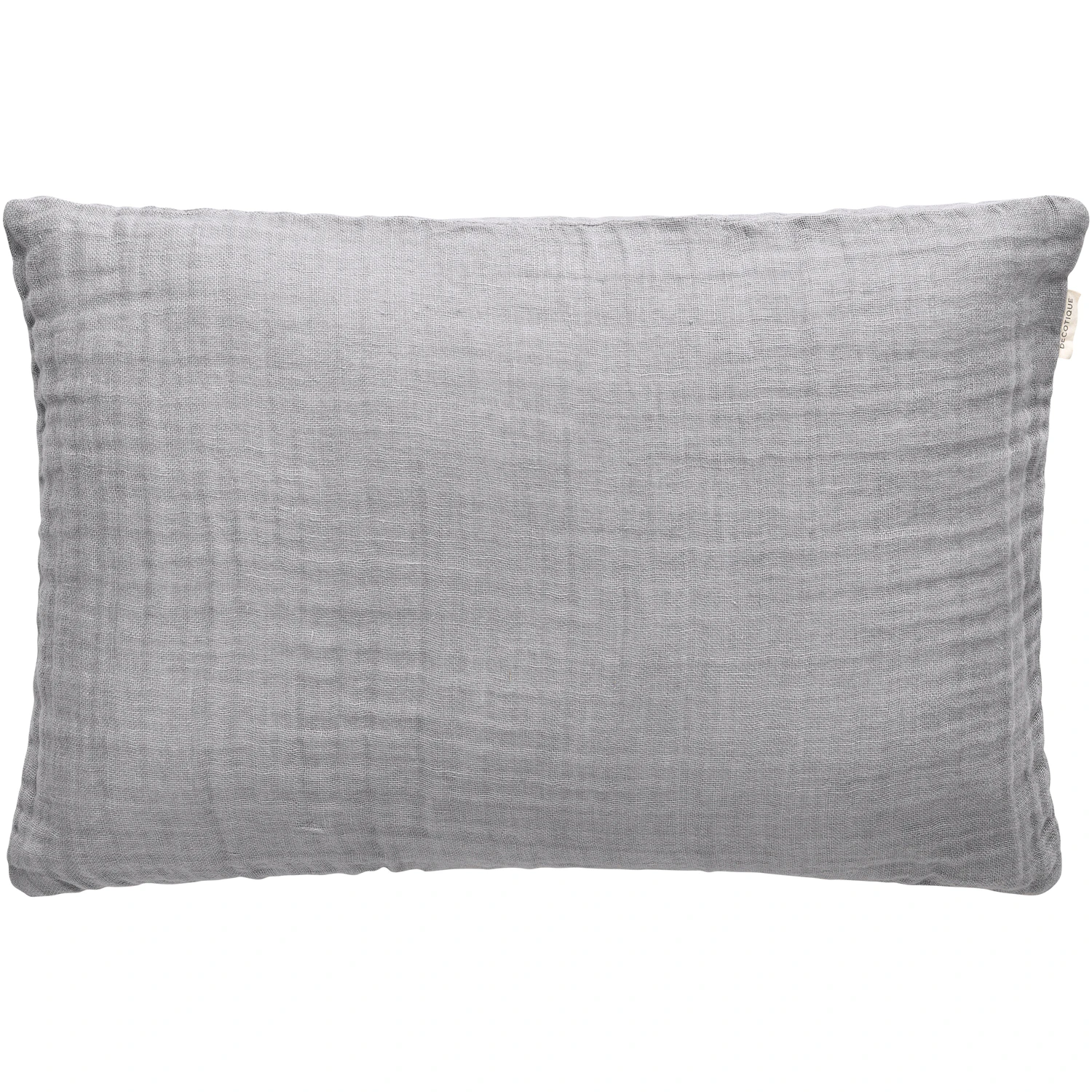 DK Homewares Brokat-Kissenbezüge 40x40 Cm | Dunkelbraun Mit Elefanten-Motiv | 2er-Set Nur Bezüge