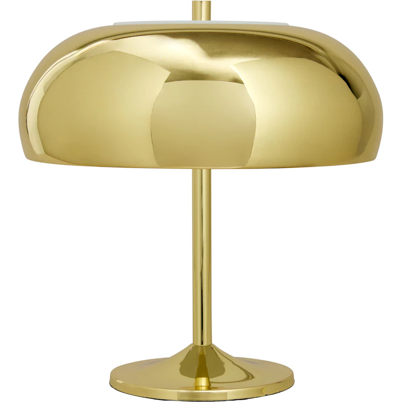 Deco Disco Tischlampe, Messing
