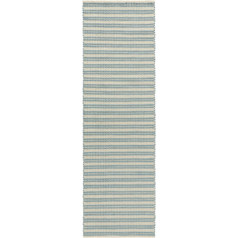 Dune Kunststoffmatte 75x250 cm, Dusty Blue / Off-white