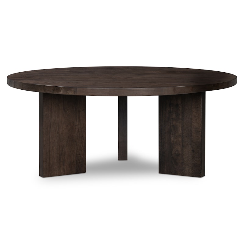 Eden Kaffeetisch 90 cm, Dunkel Eiche