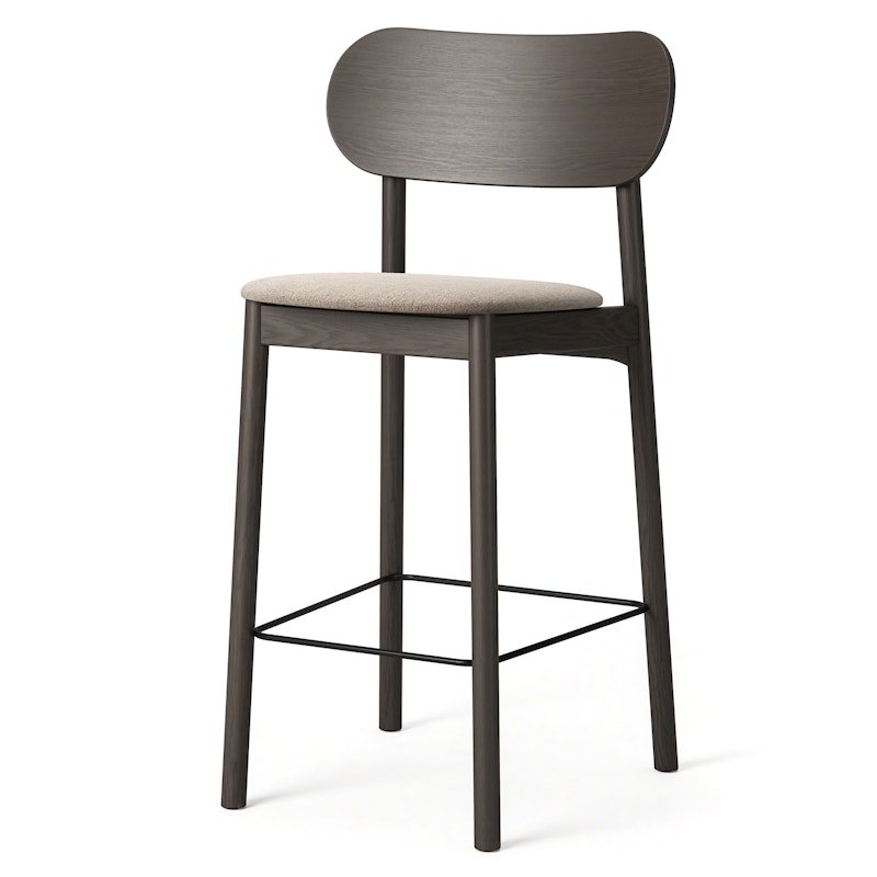 Elephant Barstuhl, Dunkel Eiche / Beige breeze