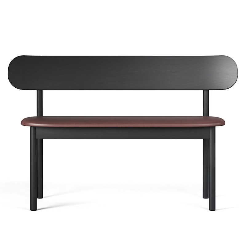 Elephant Bank Black / In Farbe Von Braunem Leder