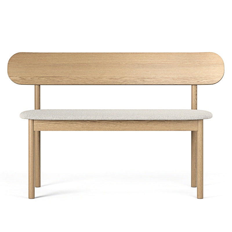 Elephant Bank Oak / White Boucle