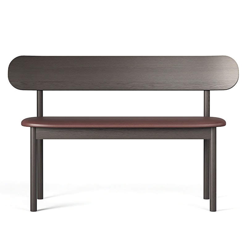 Elephant Bank Smoked Oak / In Farbe Von Braunem Leder