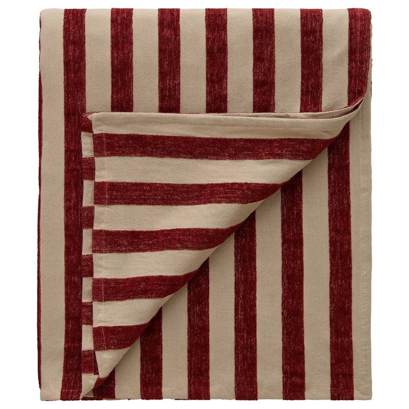 Florence Tischdecke 140x240 cm, Natur / Rot