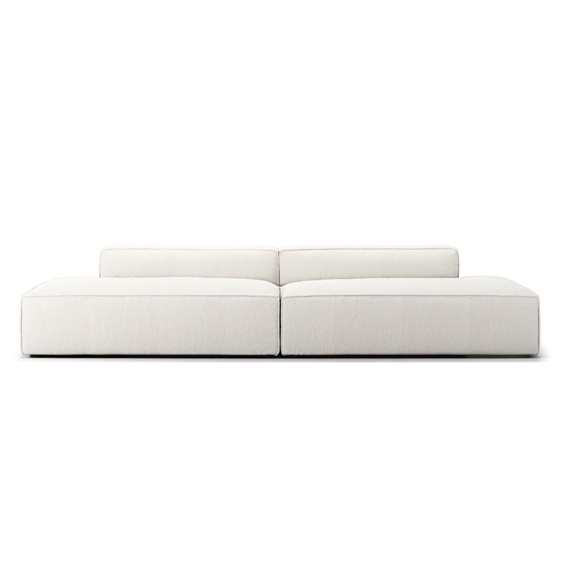 Grand 4-Sitzer-Sofa offene abschlüsse, Steam White
