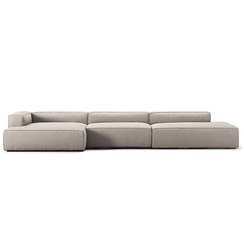 Grand 5-Sitzer-Sofa offener abschluss Rechts, Sandshell Beige