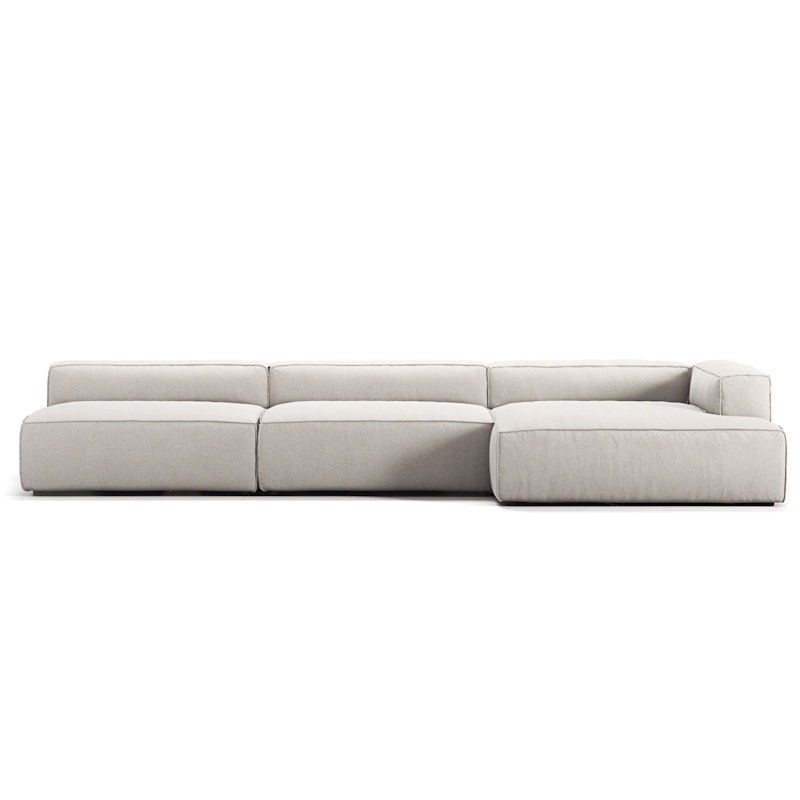 Grand 5-Sitzer-Sofa sonnenliege Rechts, Moon White