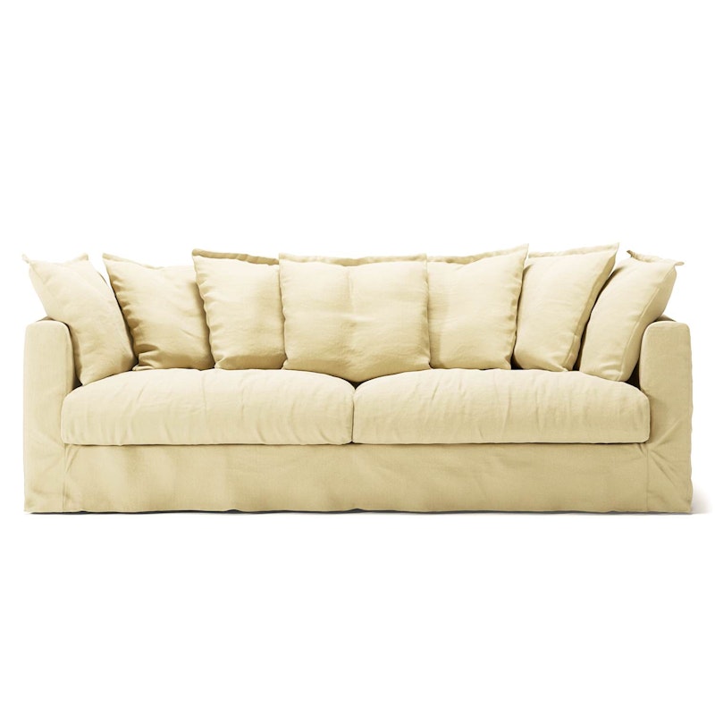 Le Grand Air 3-Sitzer-Sofa Leinen, Morning Glow