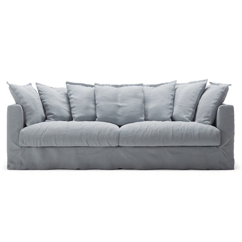 Le Grand Air 3-Sitzer-Sofa Leinen, Nordic Sky