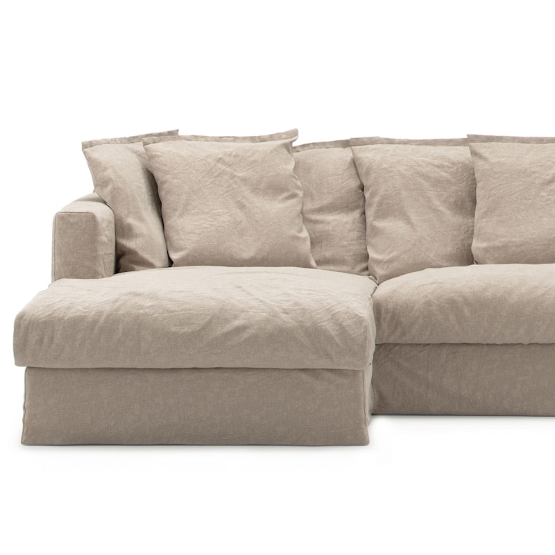 Bezug Für Le Grand Air 3-Sitzer-Sofa Leinen, Savage Linen