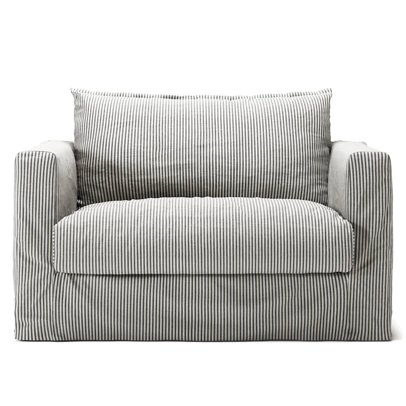 Le Grand Air Nou Liebessitz Leinen, Ash Stripe