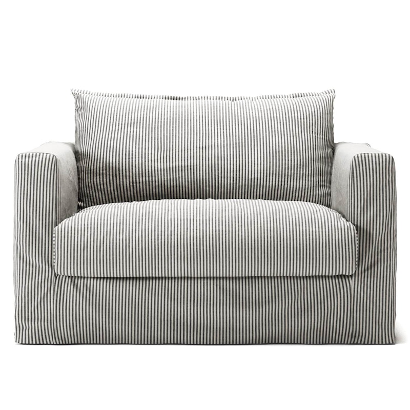 Le Grand Air Nou Liebessitz Leinen, Ash Stripe