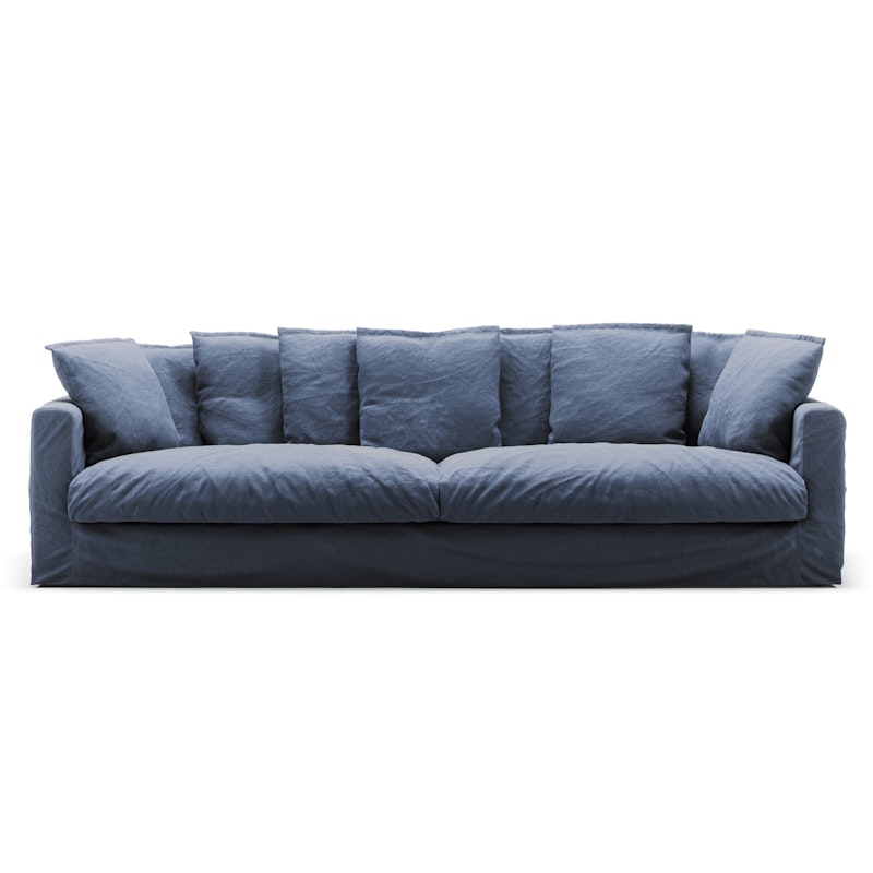 Bezug Für Le Grand Air 4-Sitzer-Sofa Baumwolle, Dunkelblau