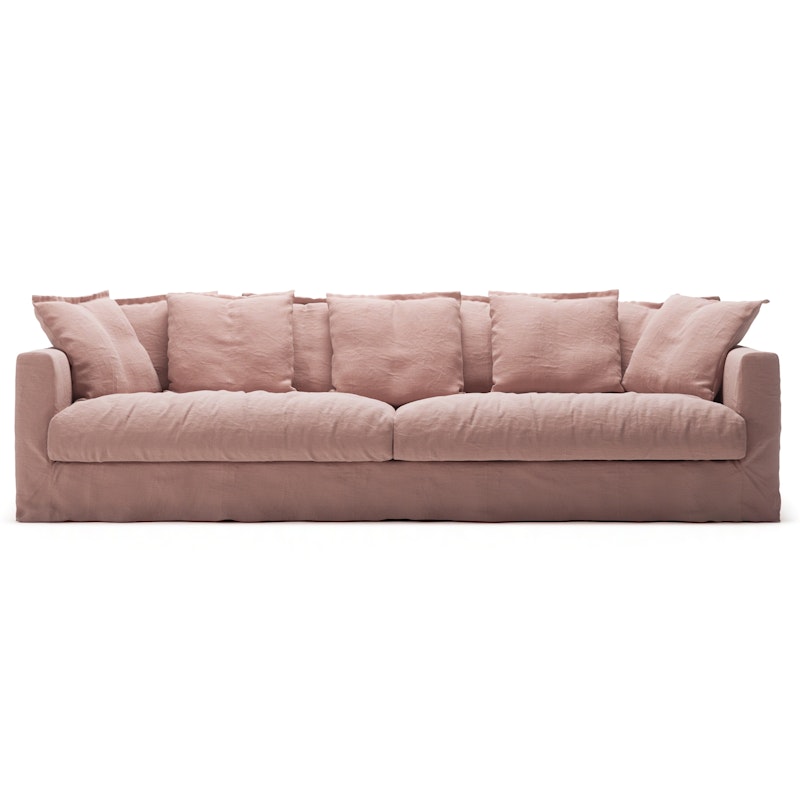 Le Grand Air 4-Sitzer-Sofa Leinen, Tender Blush