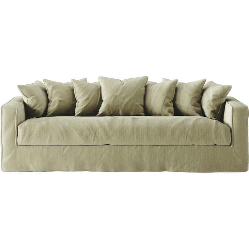 Bezug Zum Loom 3-Sitzer-Sofa Linne, Moss