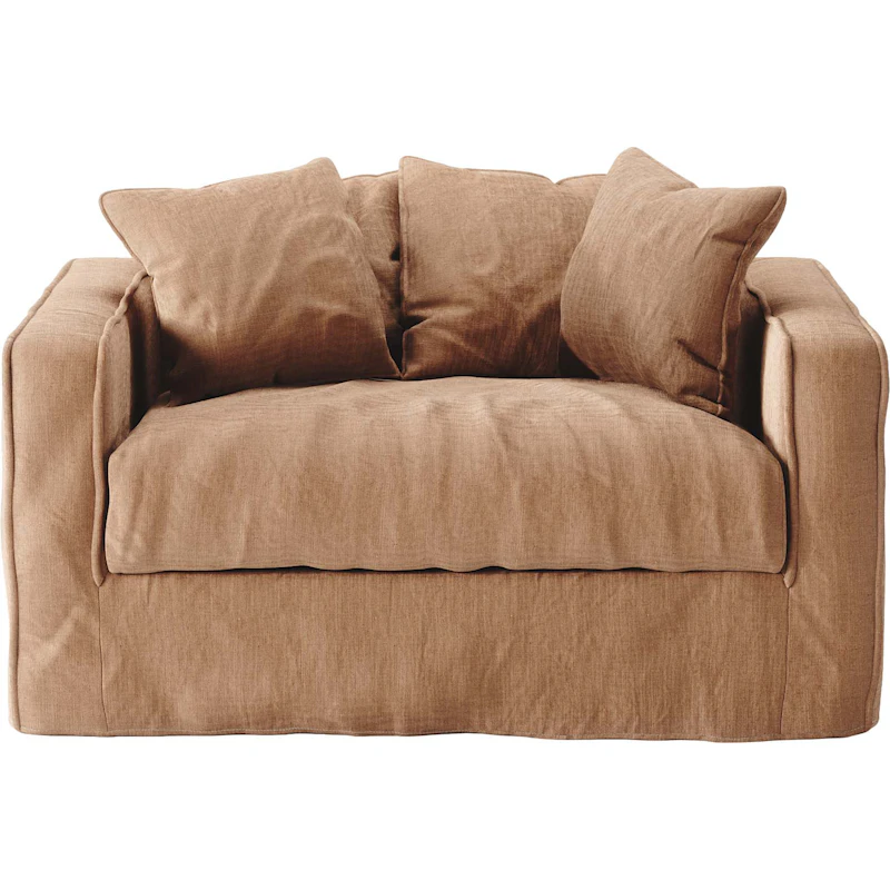 Loom Liebessitz Leinen, Taupe