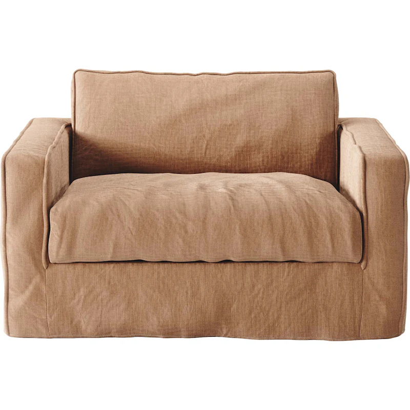 Loom Nest Liebessitz Leinen, Taupe