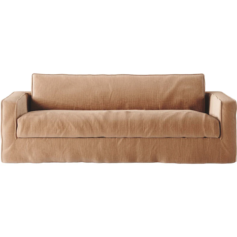Loom Nest 3-Sitzer-Sofa Leinen, Taupe