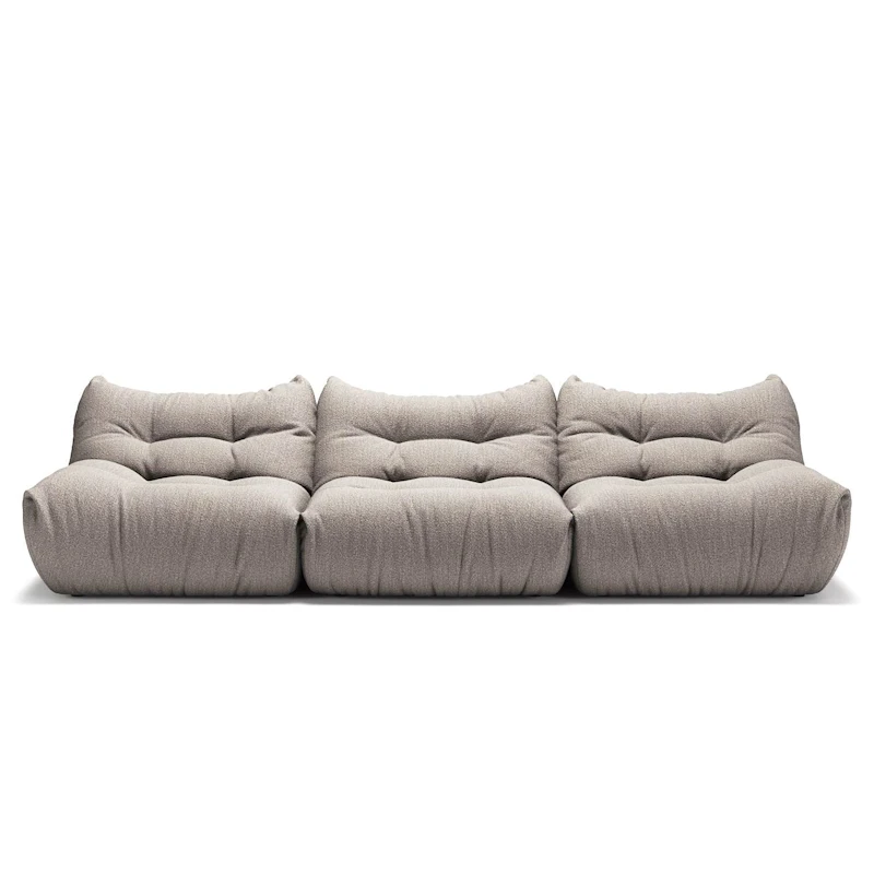 MONO 3-Sitzer-Sofa, Clay Beige