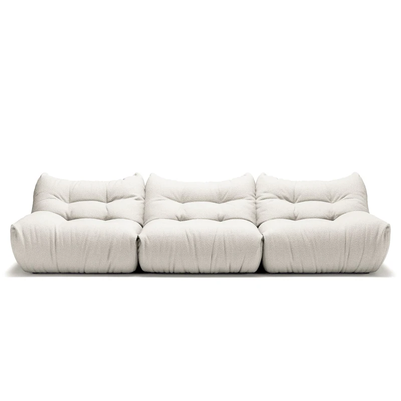 MONO 3-Sitzer-Sofa, Steam White
