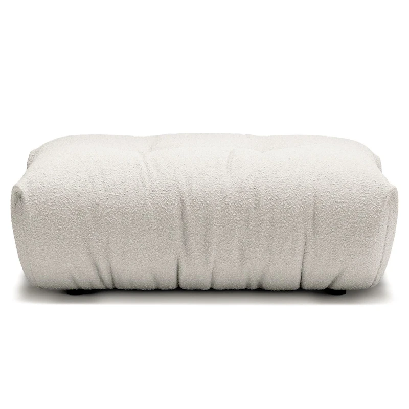 MONO Fußhocker, Steam White