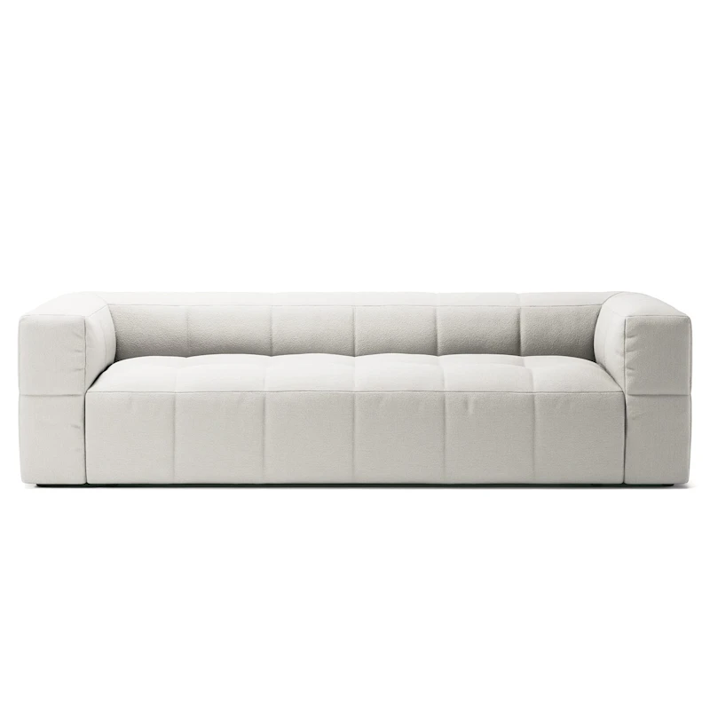 Mure 3-Sitzer-Sofa, Steam White
