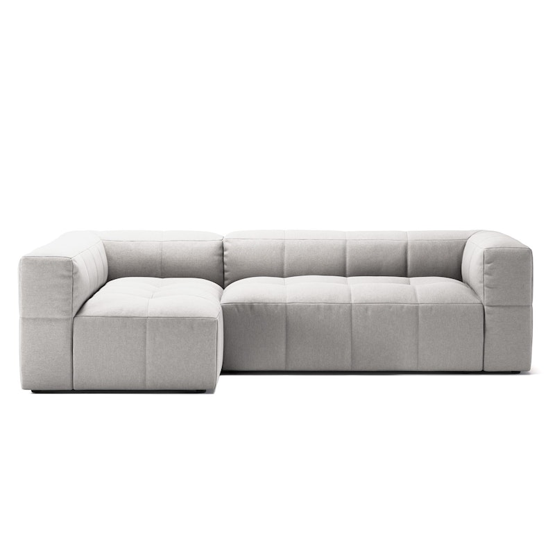 Mure 3-Sitzer-Sofa Mit Liege Links, Moon White