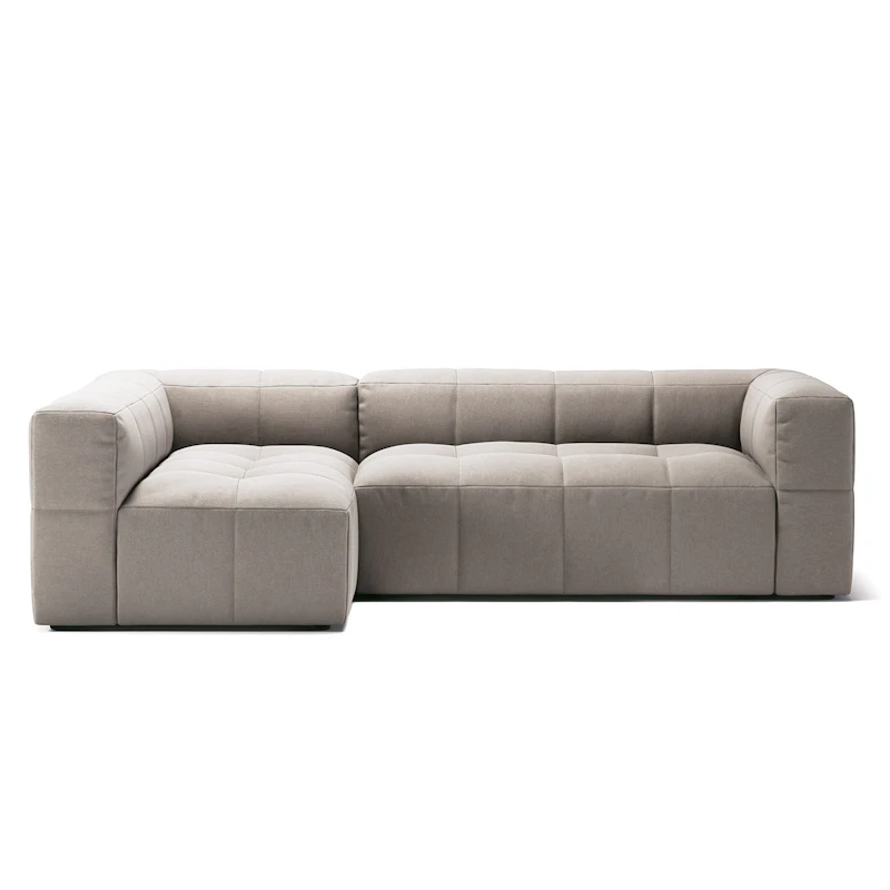 Mure 3-Sitzer-Sofa Mit Liege Links, Sandshell Beige