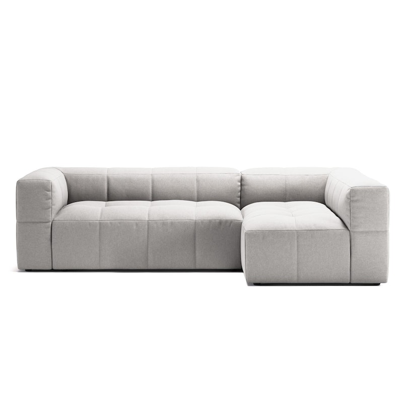 Mure 3-Sitzer-Sofa Mit Liege Rechts, Moon White