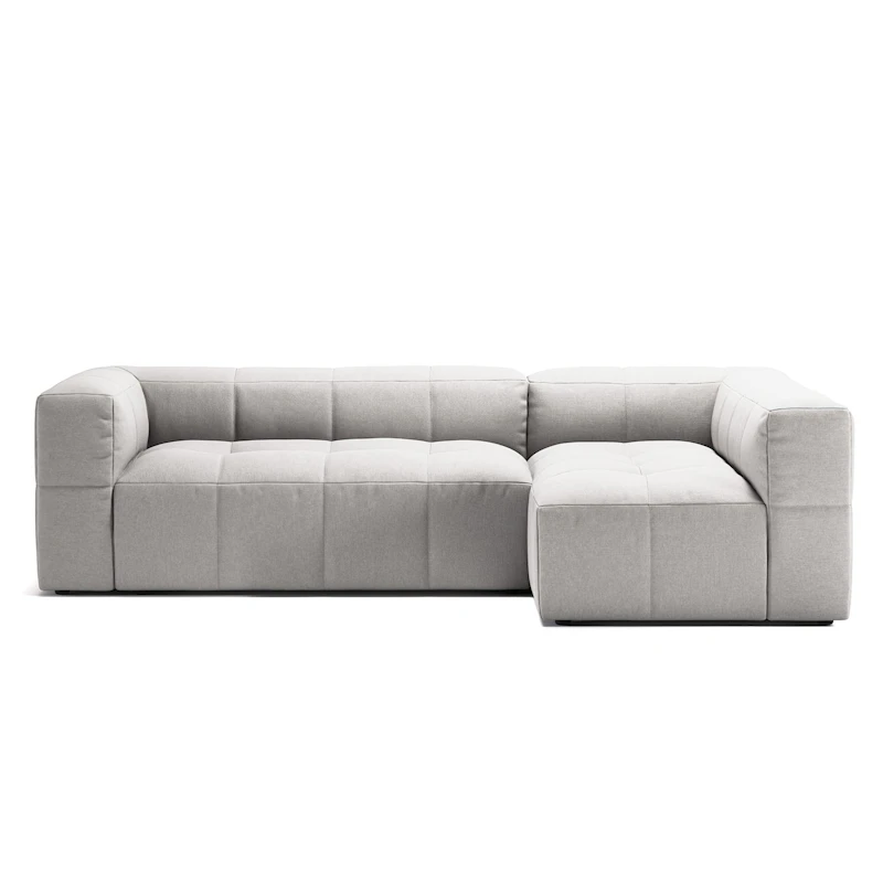 Mure 3-Sitzer-Sofa Mit Liege Rechts, Moon White
