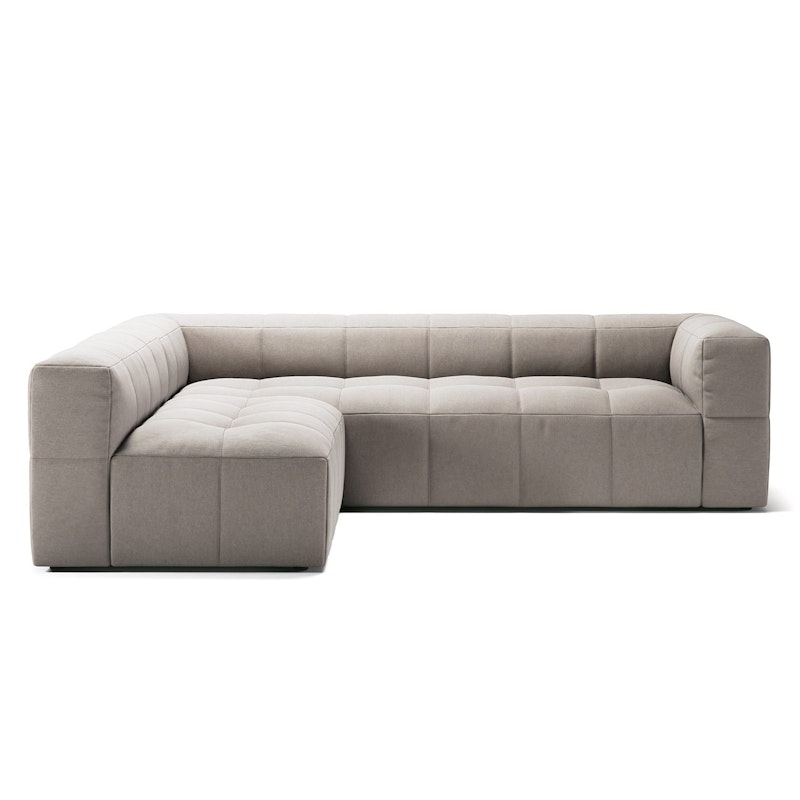 Mure 3-Sitzer-Sofa Mit Offenem Abschluss Links, Sandshell Beige