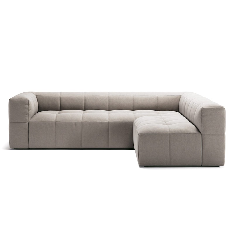 Mure 3-Sitzer-Sofa Mit Offenem Abschluss Rechts, Sandshell Beige