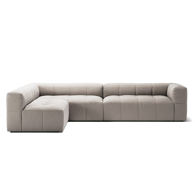 Mure 4-Seater Sofa With Open End Left, Sandshell Beige