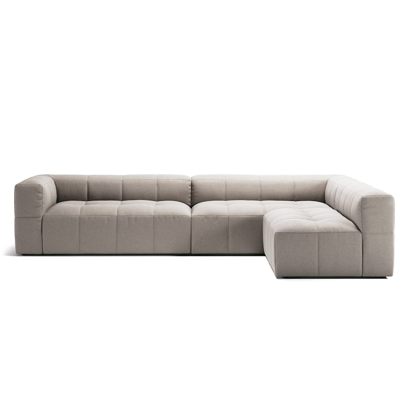 Mure 4-Sitzer-Sofa Mit Offenem Abschluss Rechts, Sandshell Beige
