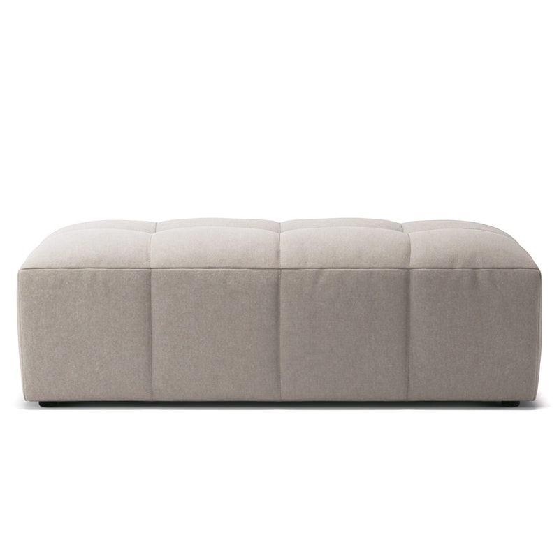 Mure Fußhocker, Sandshell Beige