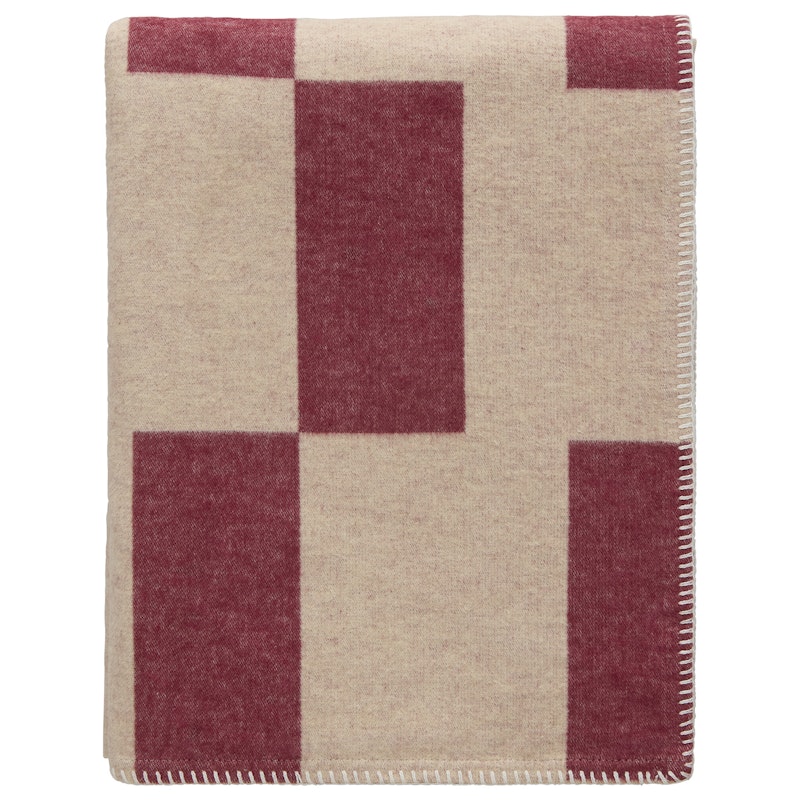 Noomi Decke 130x170 cm, Burgundy