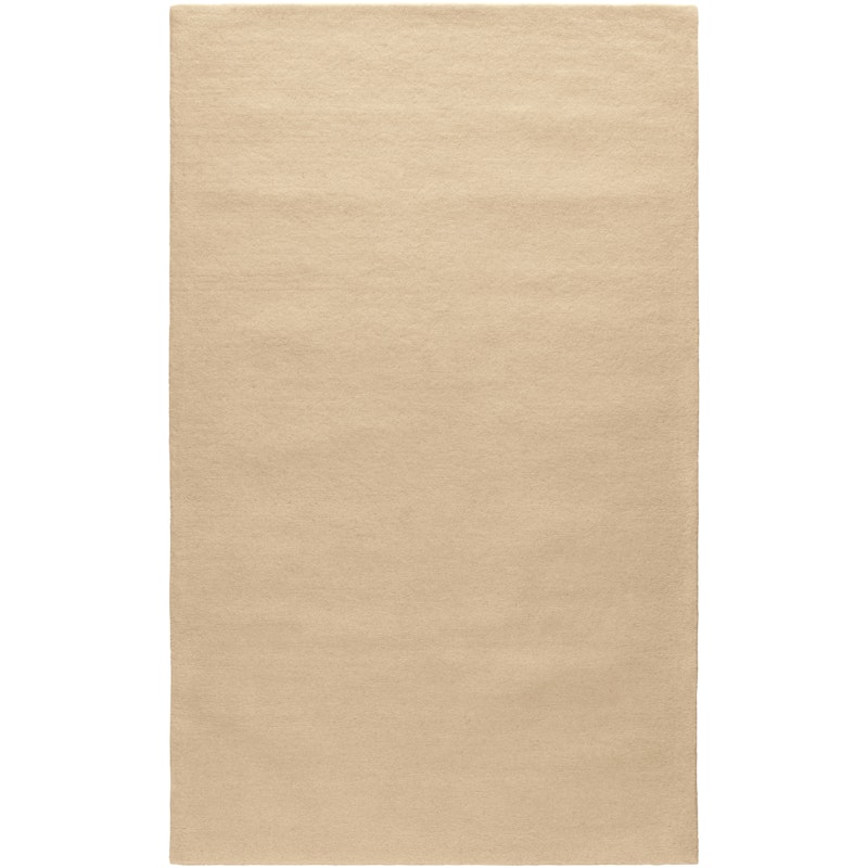 Nordic Plain Wollteppich 250x350 cm, Beige